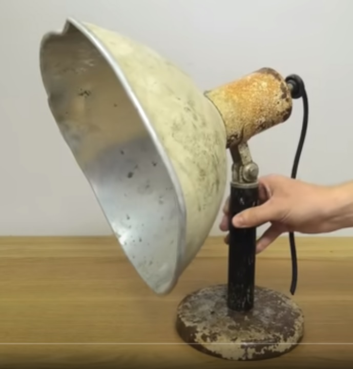 Настольная лампа 1930-х годов - реставрация смотреть онлайн