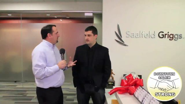 Chad Elliott of Rich Duncan Construction Interview at Saalfeld Griggs Ribbon Cutting смотреть онлайн