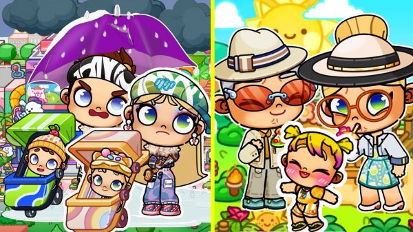 ОТДЫХ С БАБУШКОЙ И ДЕДУШКОЙ  AVATAR WORLD ИСТОРИЯ  РУТИНА СЕМЬИ  ОБНОВЛЕНИЕ СЕРИАЛ