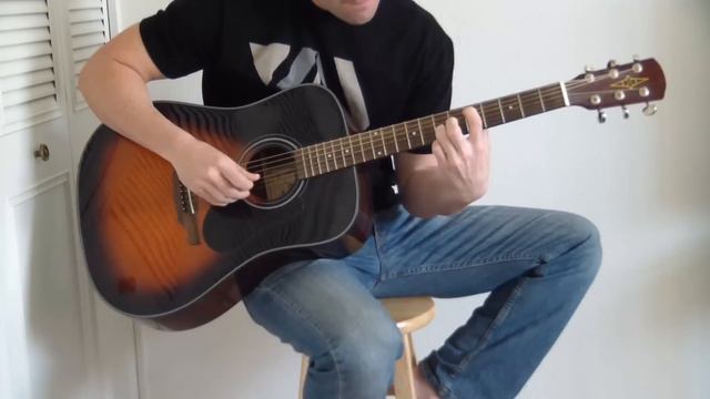 The Beatles - Blackbird Chords Guitar Lesson смотреть онлайн