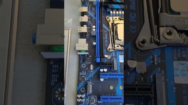 Материнская плата HUANANZHI QD4, XEON E5 2670 V3, DDR4 2666 МГц смотреть онлайн