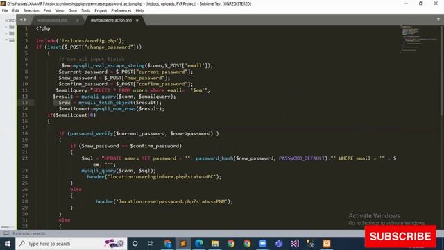 Reset password in php | php tutorial for beginners смотреть онлайн
