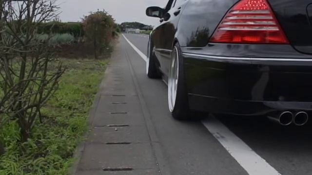 S600l W220 エキマニ マフラー　 Exhaust Sound　(Headers & Muffler）  TGSASAKI2