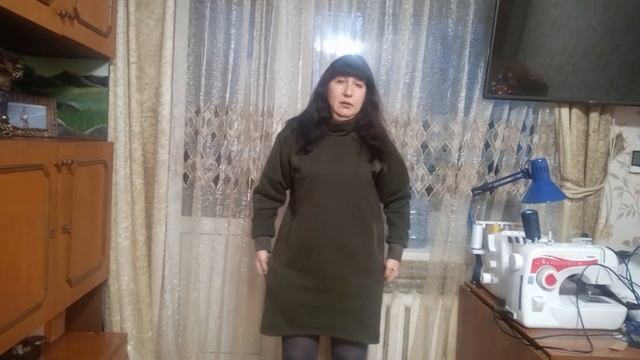 ПЛАТЬЕ ХУДИ. Обзор готового изделия. смотреть онлайн