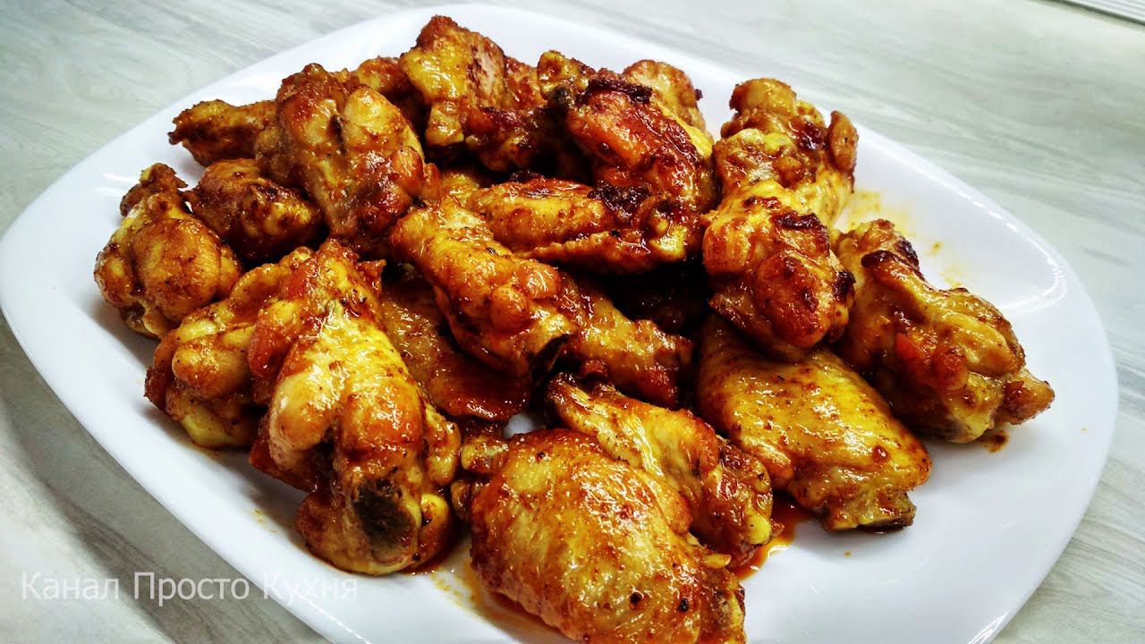 Едят, как семечки! Простой и вкусный рецепт куриных крылышек на сковороде. Крылышки в пиве смотреть онлайн