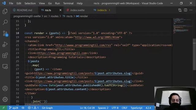 How to add an RSS feed in SvelteKit смотреть онлайн