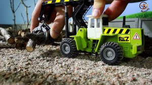 Мультик про Машинки. Экскаватор, Самосвал, Бульдозер, Мусоровоз. МанкиМульт