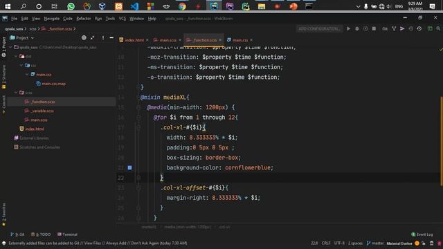 part16 define media query in the sass by mixin смотреть онлайн