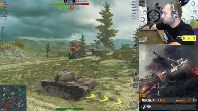 M60 - обкатываем в рандоме | D_W_S | Wot Blitz смотреть онлайн