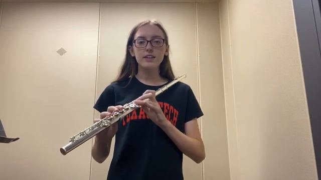 Flute Bb Scale 2 Octaves смотреть онлайн
