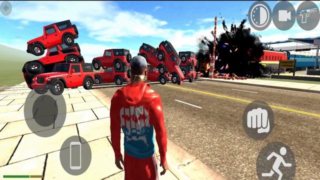 TRAIN Vs THAR -#indianbikedriving3d #games #viral #trending #train #thar смотреть онлайн