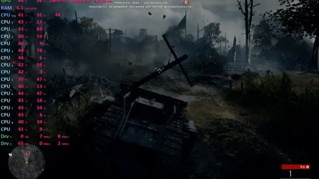 Xeon E5-2660 + GTX1060 3GB ONDA Aegis Battlefield 1 смотреть онлайн