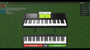 Roblox piano megalovania tutorial