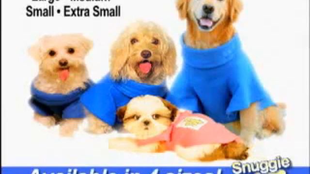 Snuggie For Dogs Commercial + Talking Dog Tag for Only $14.95! AMAZING! смотреть онлайн
