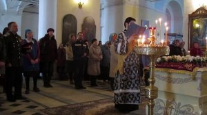 Великая Суббота - чтение паремий на вечерне (часть 2)