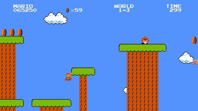 Mari0 Playthrough: World 1-3 HD Gameplay смотреть онлайн