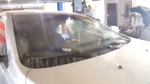 Веерные форсунки омыватель от Тойоты на Lancer X