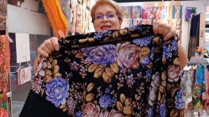 Цветочная сказка ???Павловопосадские платки в Минске. Алёна