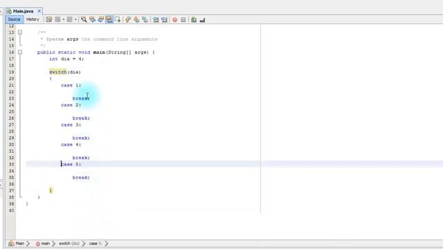 07 Java Sentencia de Control Switch смотреть онлайн