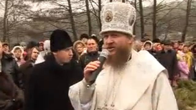 Освячення води на Богоявлення озера Лісного