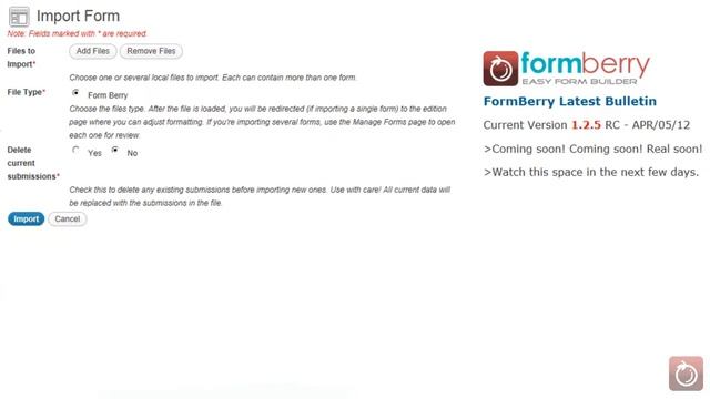FormBerry WordPress Contact Form Plugin - Importing And Exporting Forms смотреть онлайн