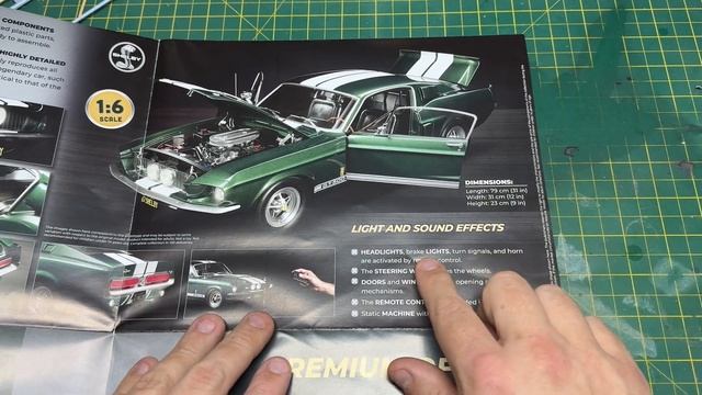 BUILD YOUR OWN FORD MUSTANG SHELBY 1:6 DeAgostini Introduction смотреть онлайн