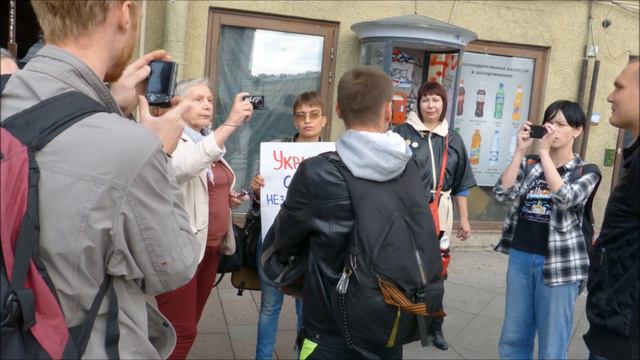 День независимости Украины. 24 августа 2014. Санкт Петербург смотреть онлайн