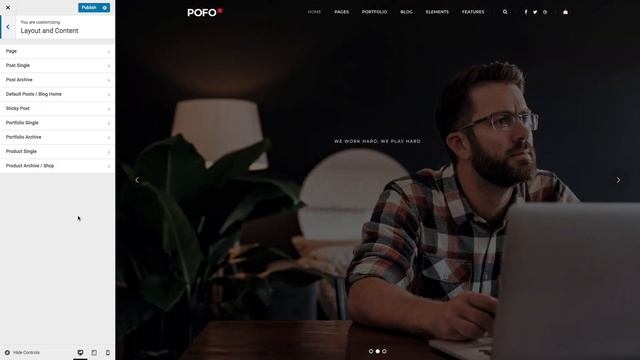 POFO WordPress Theme - How WordPress customizer work? смотреть онлайн