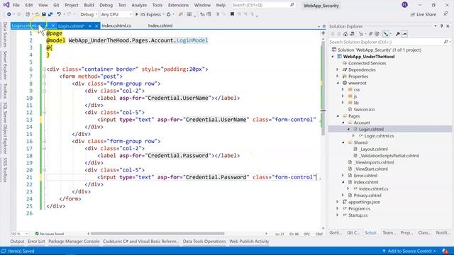 Create a Login page with Razor Pages | ASP.NET Core Identity & Security Series | .NET 5 | Episode # смотреть онлайн