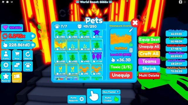 HELL ОБНОВЛЕНИЕ В REBIRTH CHAMPIONS X В РОБЛОКС! ROBLOX смотреть онлайн