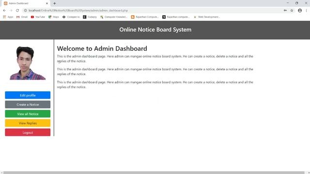 Online Notice Board System Project in PHP and MYSQL in Hindi | PHP Projects | CSEtutorials смотреть онлайн
