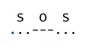 Международный сигнал бедствия SOS (СОС)