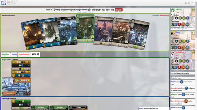 【Board Game Arena】It's a Wonderful World ► Noram States ★ Arena (Silver) ║#20║ смотреть онлайн