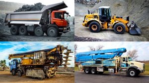 Строительная техника для детей - развивающие мультики. Обучающие видео для самых маленьких.