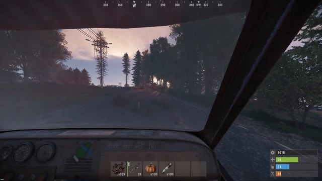 A beautiful sunset taxi ride through Rust in 4K at 60FPS смотреть онлайн