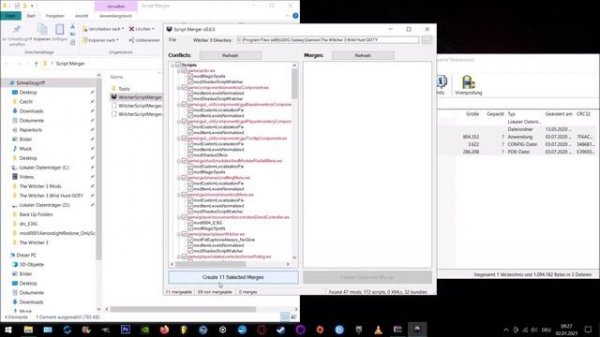 ? Witcher 3 | How To Use Script Merger [GUIDE]