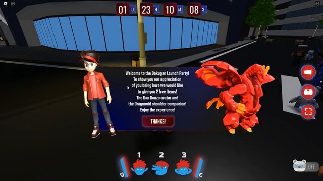 [ИВЕНТ] БЕСПЛАТНЫЕ ВЕЩИ В РОБЛОКС СЕНТЯБРЬ 2021 | Official Bakugan Launch Party Промокоды на роблок смотреть онлайн