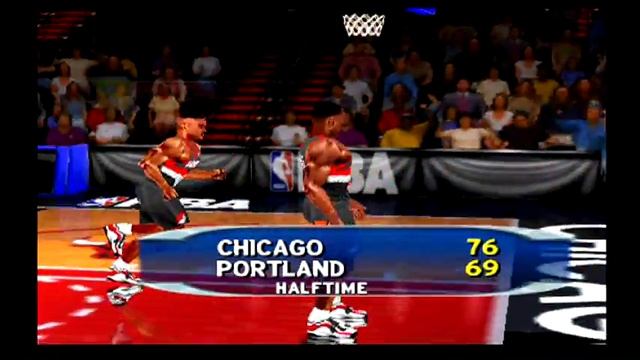 NBA Hoopz PS2 Gameplay - Portland Trail Blazers @ Chicago Bulls (Max Difficultly) смотреть онлайн