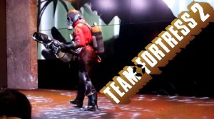 Костюм огнеметчика (Pyro) из Team Fortress 2 (косплей) на Free Fandom Party 2022