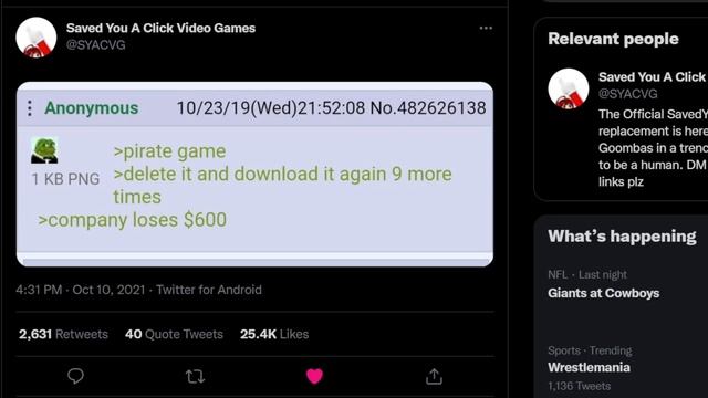 Nintendo Fanboys Are ANGRY Kotaku And PC Gamer Promoted Pirating Metroid Dread смотреть онлайн
