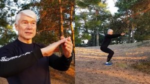 Лучшее упражнение против болей в коленях! Секреты бегуна! Валерий Жумадилов.