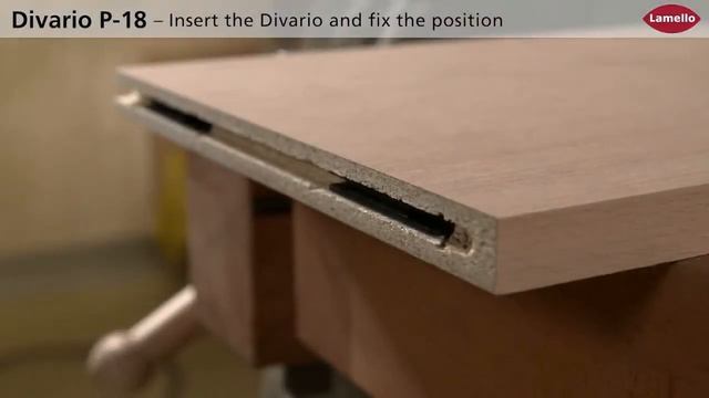 Lamello Divario P-18 - Installation смотреть онлайн
