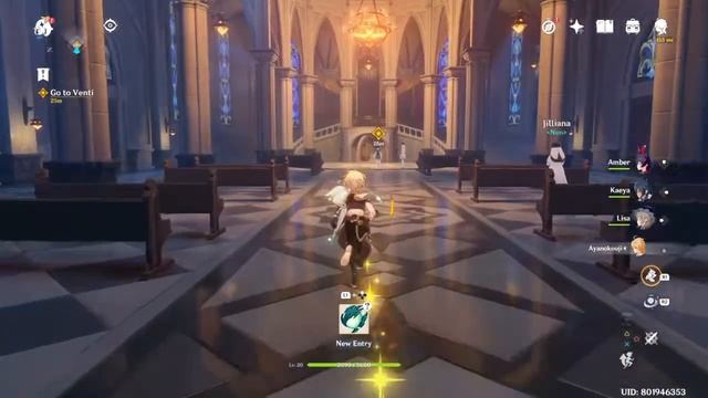 Genshin Impact - Prologue: Act II - Holy Lyre er Himmel stole - PS4 Walkthrough -part -8 смотреть онлайн
