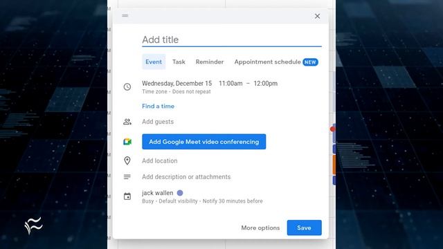How to set Google Calendar tasks vs. events смотреть онлайн