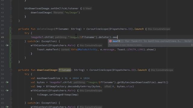 Deleting Files - Firebase Cloud Storage смотреть онлайн