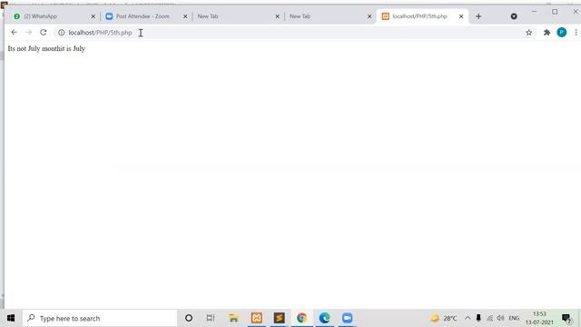 Day-4 PHP Online Live Training (looping concept , basic array description ) смотреть онлайн