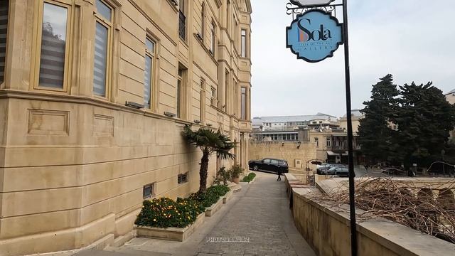 [4K] Walking Tour in Baku Center & Old City смотреть онлайн