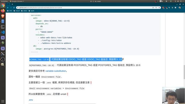在 docker compose 中如何善用 Environment variables - 教學 смотреть онлайн