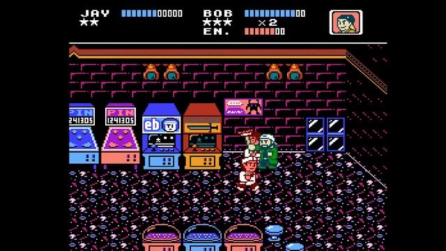 Jay and Silent Bob: Mall Brawl. [NES]. 1CC. No Death. 60Fps. смотреть онлайн
