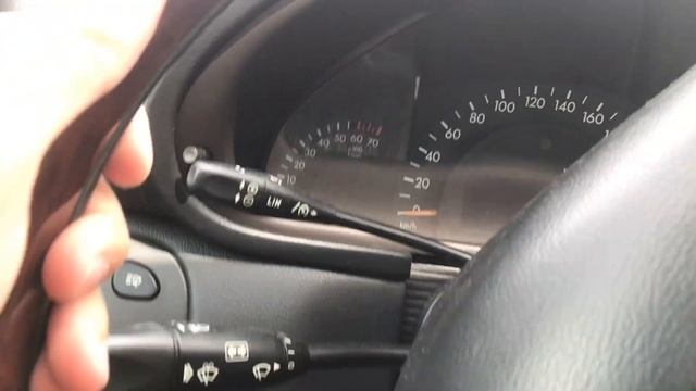 Mercedes C240 W203 Настройка круиз контроля .